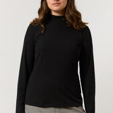 Chandail Lydia en tricot noir