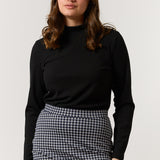 Chandail Lydia en tricot noir