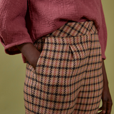 Pantalon Audrey plaid